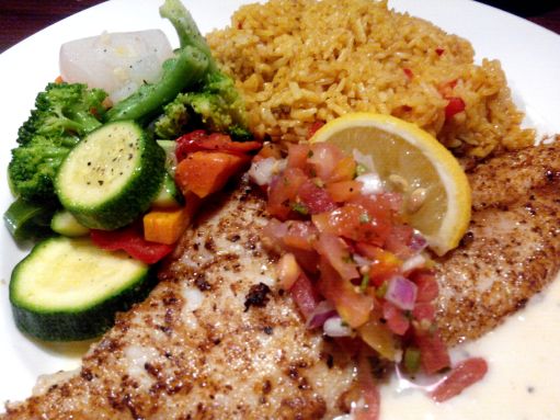 Pan Grilled Cajun Fish Fillet at Texas Roadhouse Grill