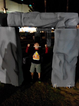 Stonehenge replica at The Great British Festival