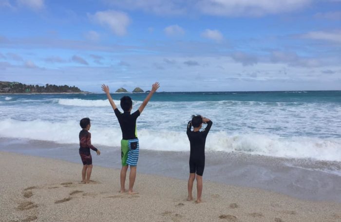 Maira Ira Beach (The Blue Lagoon) of Ilocos