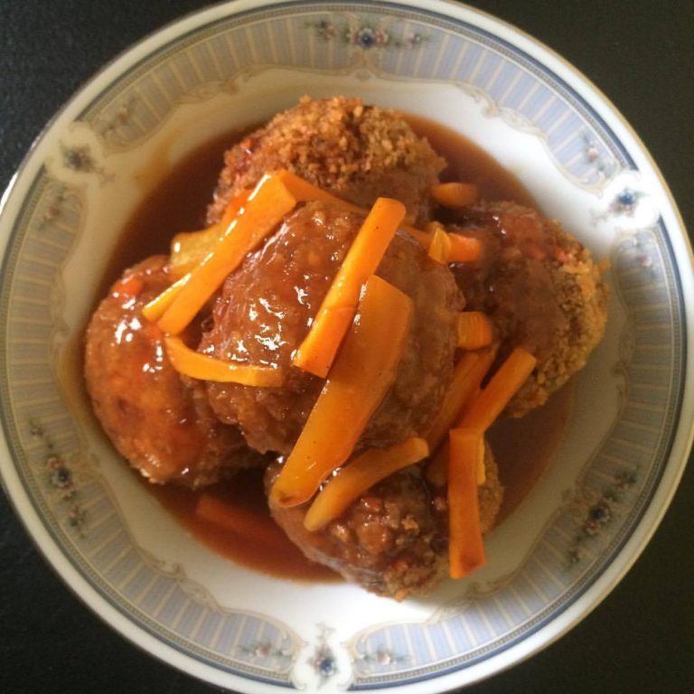 Easy Recipes: Scotch Eggs with Sweet & Sour Sauce